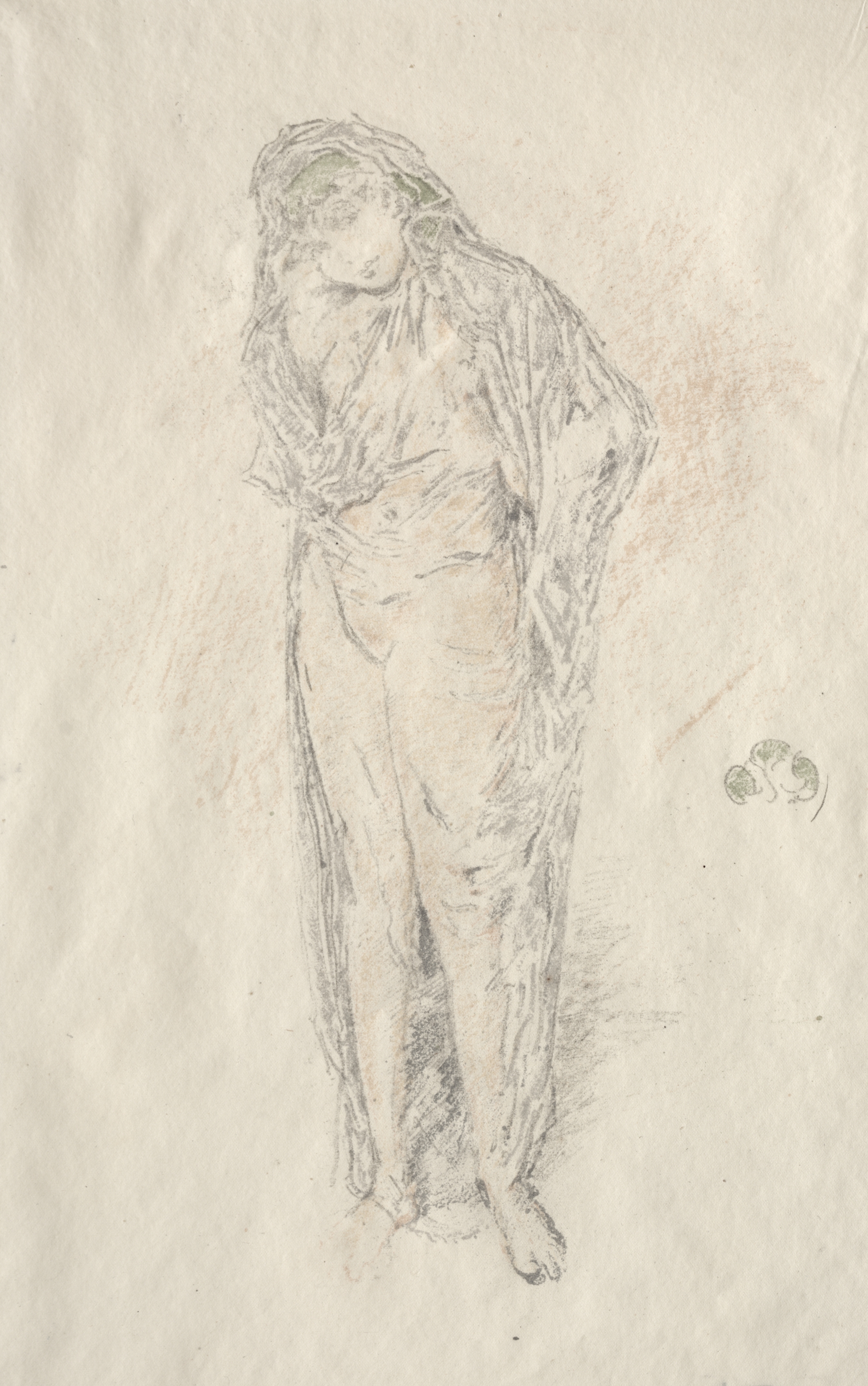 James McNeill Whistler, Draped Figure Standing