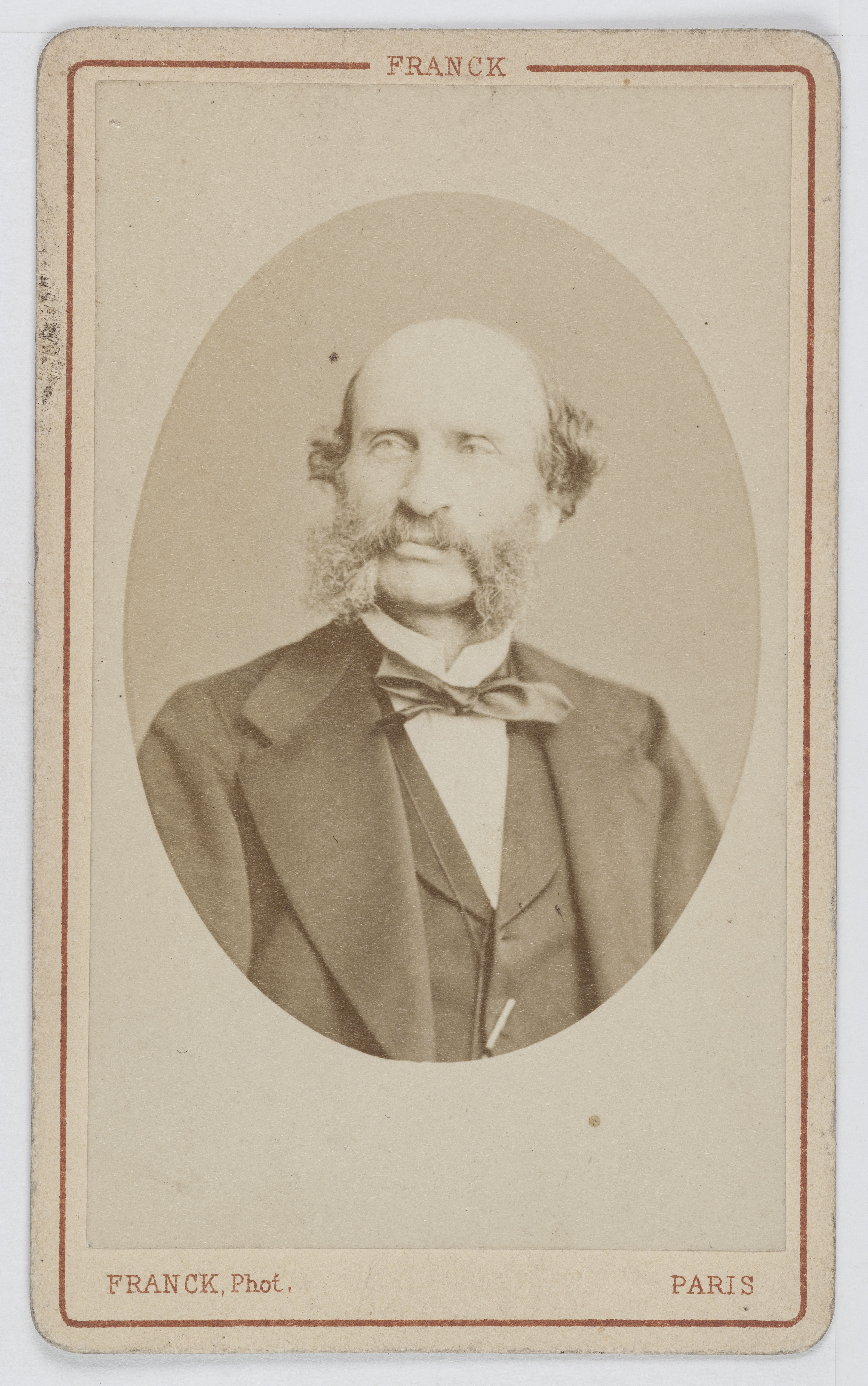 Franck, Portrait de Pierre Edmond Teisserenc (1814-1892), dit Teisserenc de Bort, administrateur et homme politique.