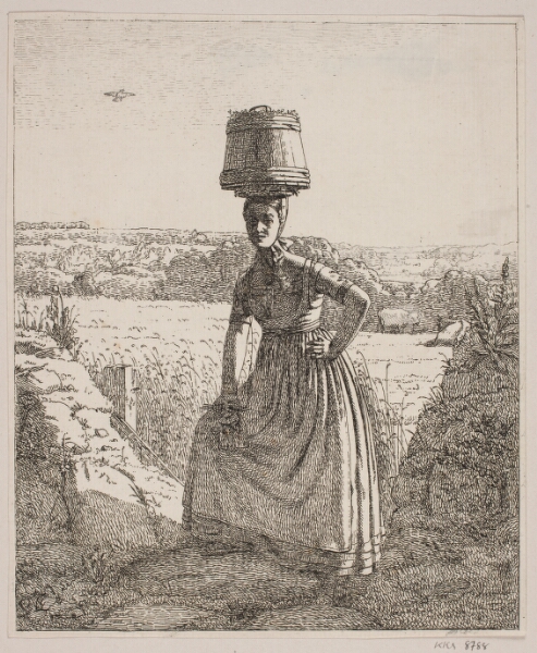 Jørgen Roed, En malkepige