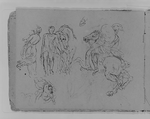Thomas Sully, (From Sketchbook)