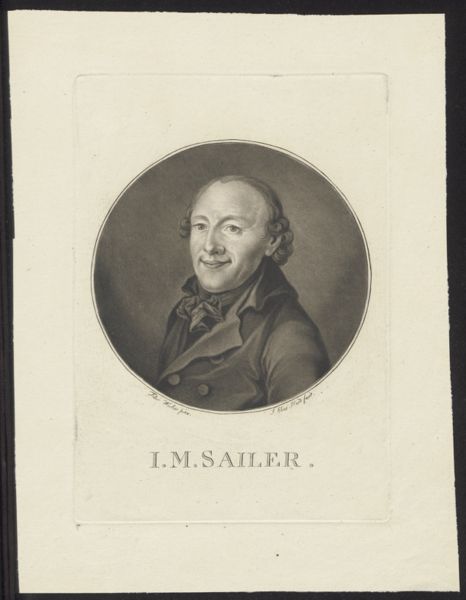 Johann Elias Haid, Portrait of I.M. Sailer