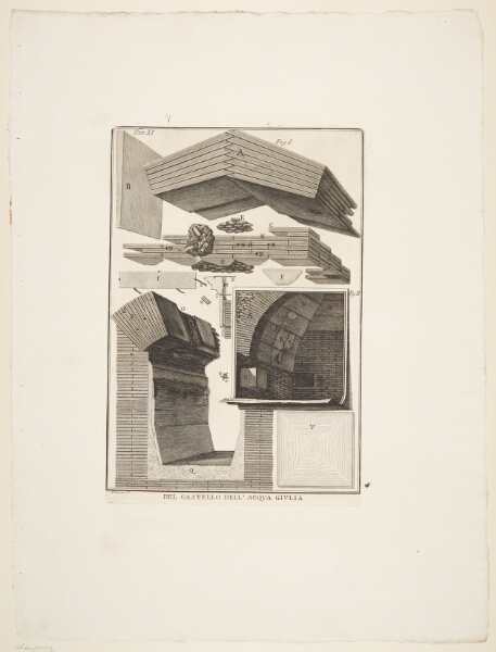 Giovanni Battista Piranesi, Bygningsdetaljer