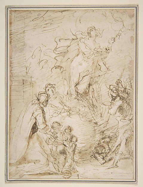 Salvator Rosa, An Apparition