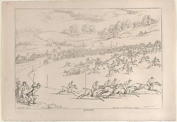 Thomas Rowlandson, Racing