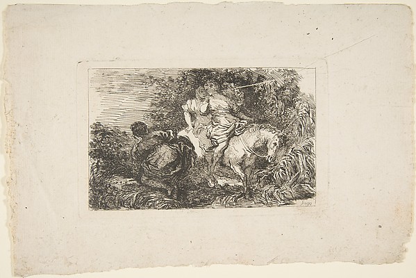 Jean Honoré Fragonard, La Fuite de Clelie