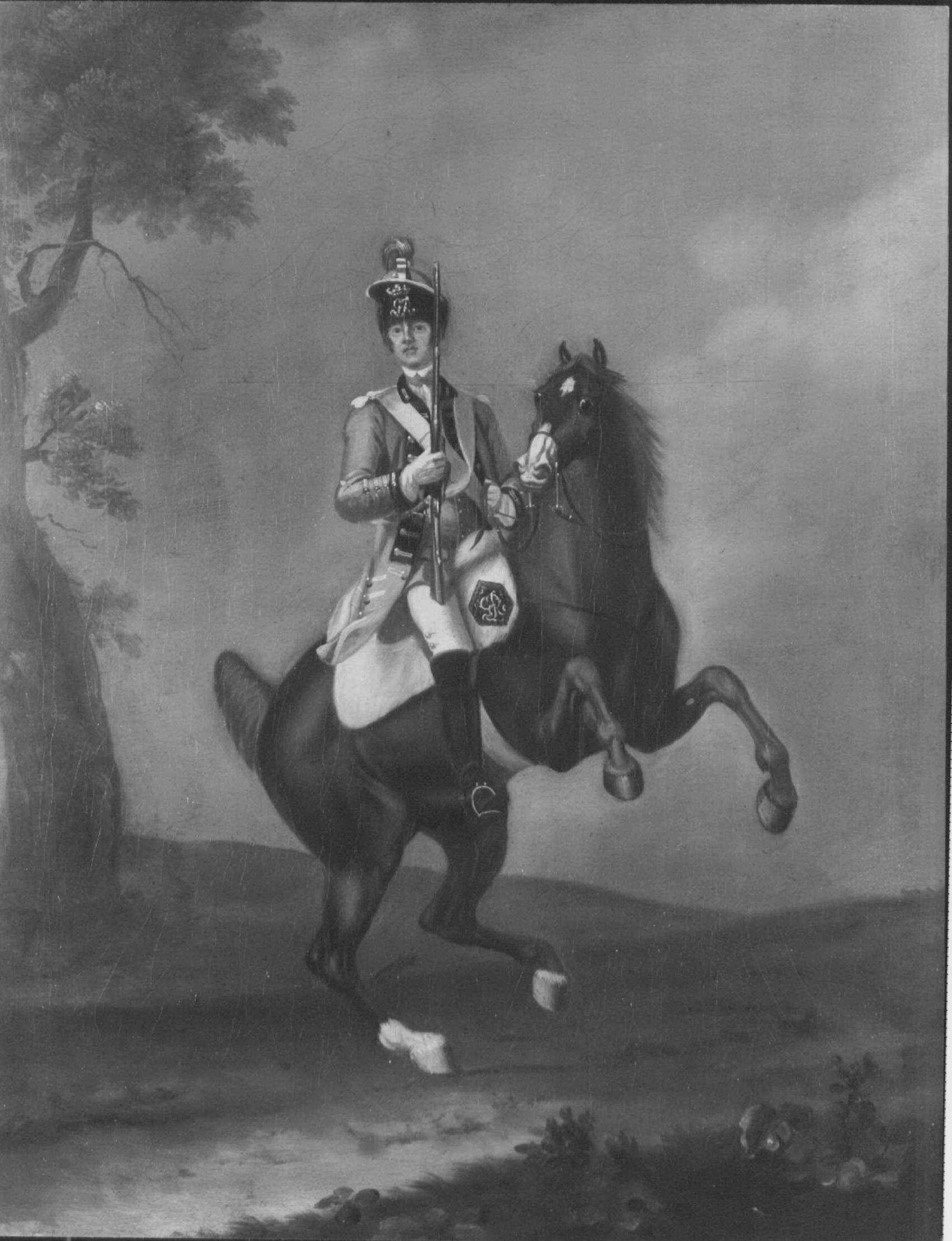 David Morier, Private, 21st Light Dragoons (Royal Foresters)
