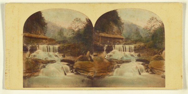 London Stereoscopic and Photographic Company, Crystal Cascade, Catskill Mountains.