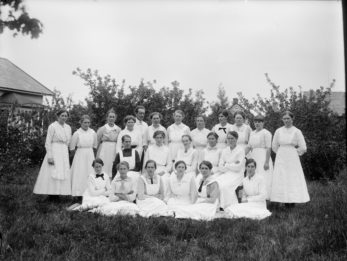 Skötsner-Edhlund, Grupporträtt, Östhammar, Uppland