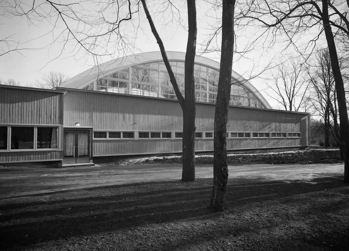 Paul Sandberg, Tennishallen, Sjukhusvägen, Uppsala mars 1938