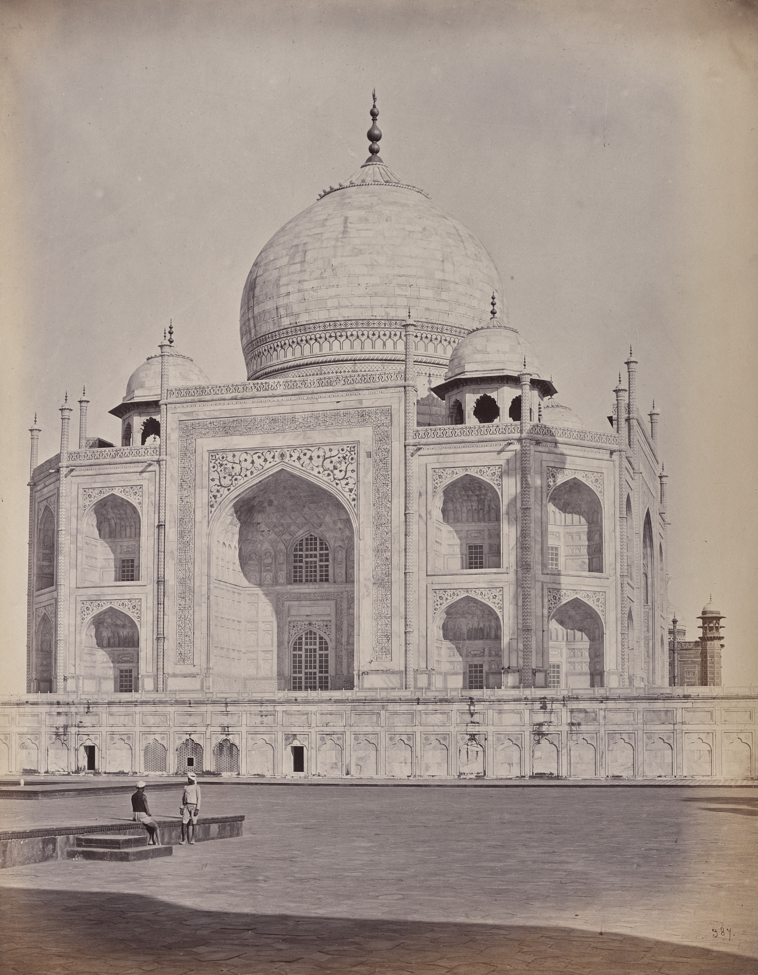 Samuel Bourne, Agra. The Taj, the Central of Principal City