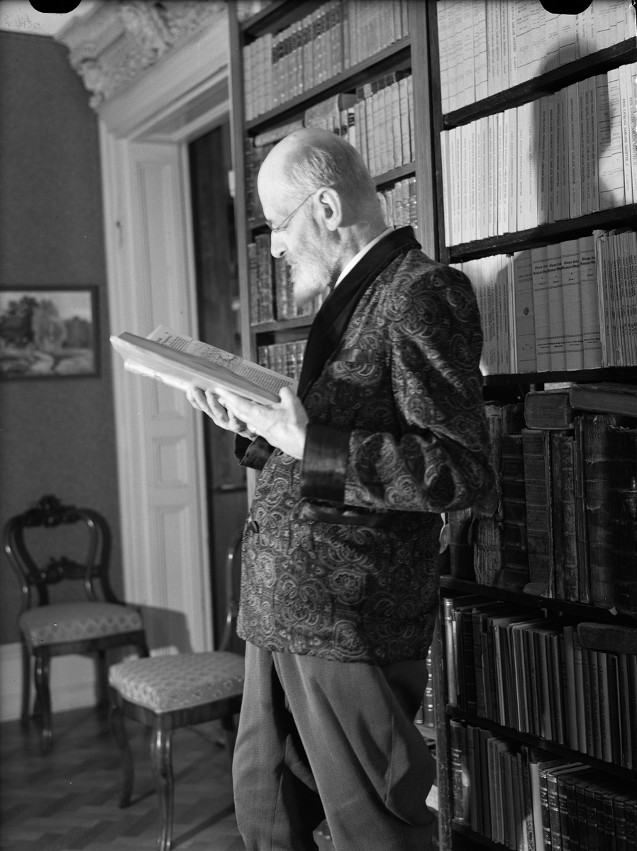 Paul Sandberg, Professor Olof Östergren, Österplan 13, Uppsala 1946