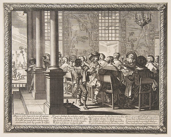 Abraham Bosse, The Banquet for the Return of the Prodigal Son