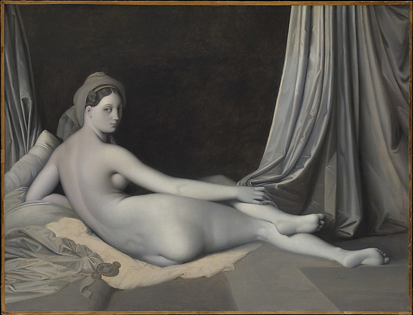 Jean Auguste Dominique Ingres, Odalisque in Grisaille