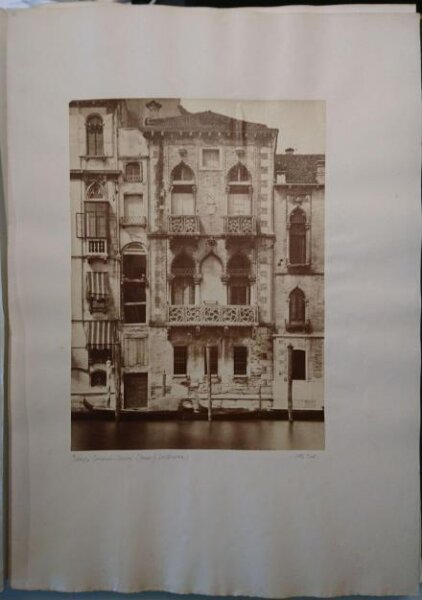 Unknown, Palazzo Contarini-Fasan (House of Desdemonia) on the Grand Canal, Venice, Italy