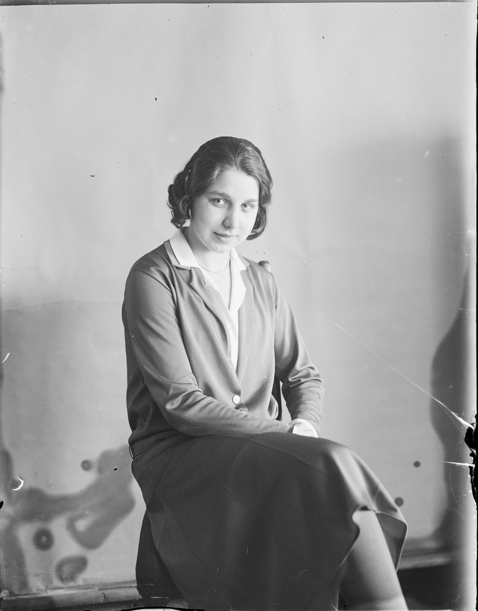 Okänd,, Ateljé Portrait - Woman, Uppsala