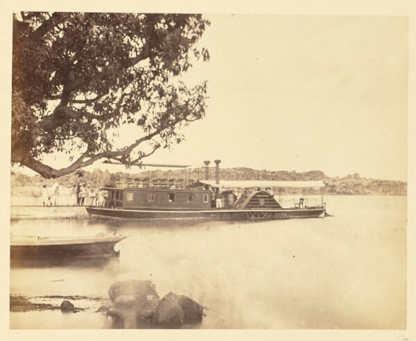 Unknown, [Paddle Steamer, India]