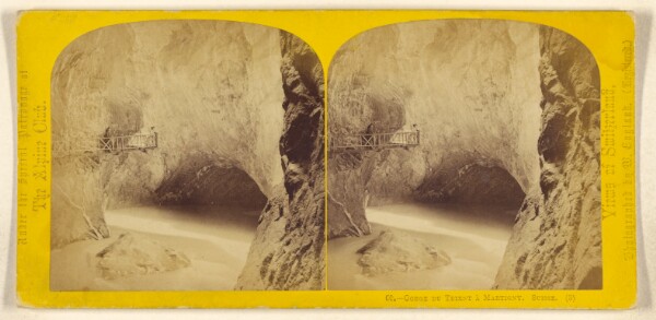 William England, Gorge du Trient à Martigny. Suisse.