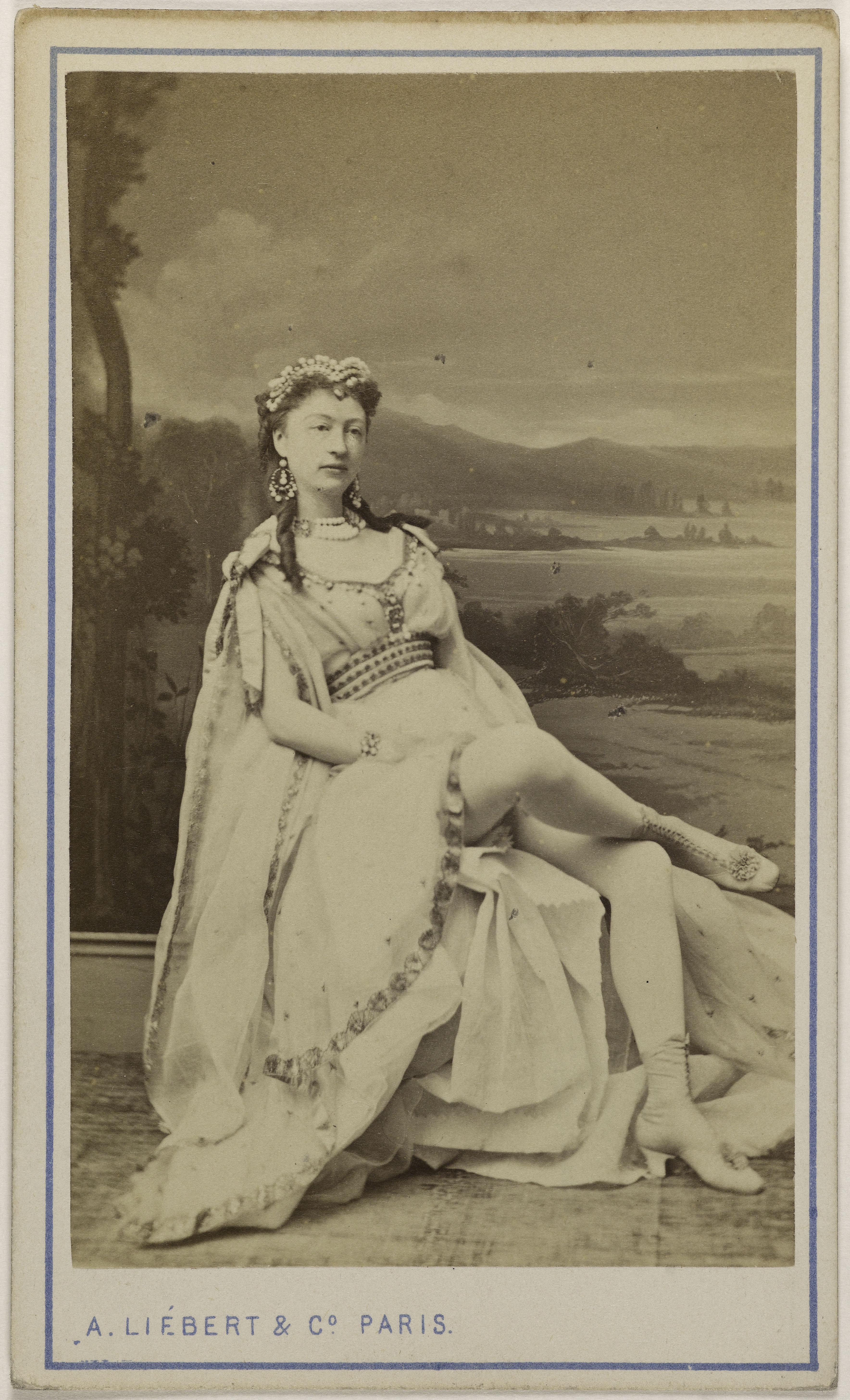 Alphonse Liébert, Portrait de Bell, Mary, (actrice)
