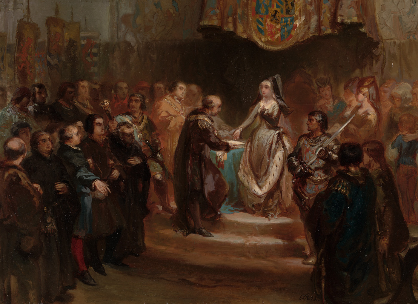 Charles Rochussen, Anno 1477. Maria van Bourgondië verleent het groot Privilege