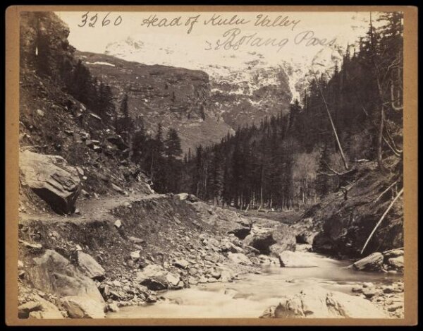 Francis Frith, Head of Kulu Valley.  Rotang Pass