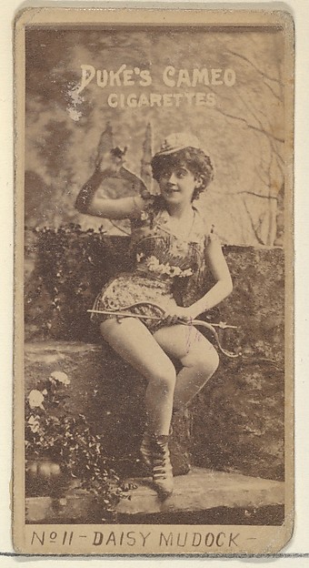 W. Duke, Sons & Co., Card Number 11, Daisy Murdoch, from the Actors and Actresses series (N145-4) issued by Duke Sons & Co. to promote Cameo Cigarettes