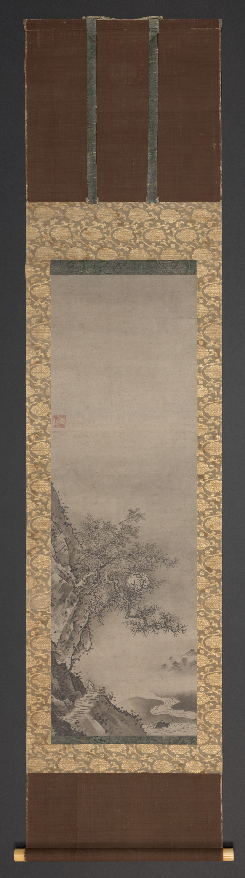 Shūgetsu Tōkan, Landscapes with Figures (one of a pair)