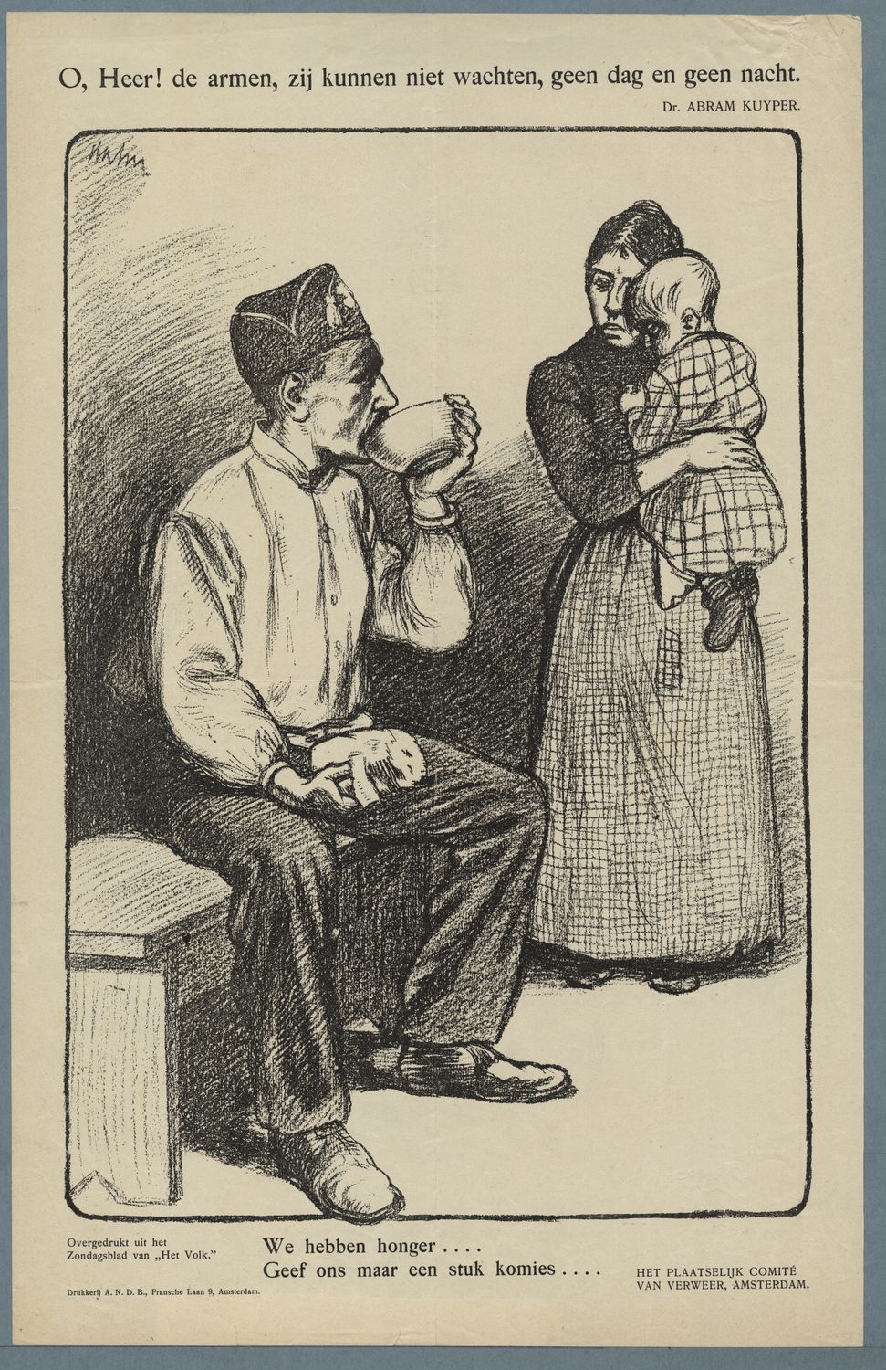 Hahn, Albert,draughtsman., Overgedrukt uit Zondagsblad van het Volk, zie BG D1/951