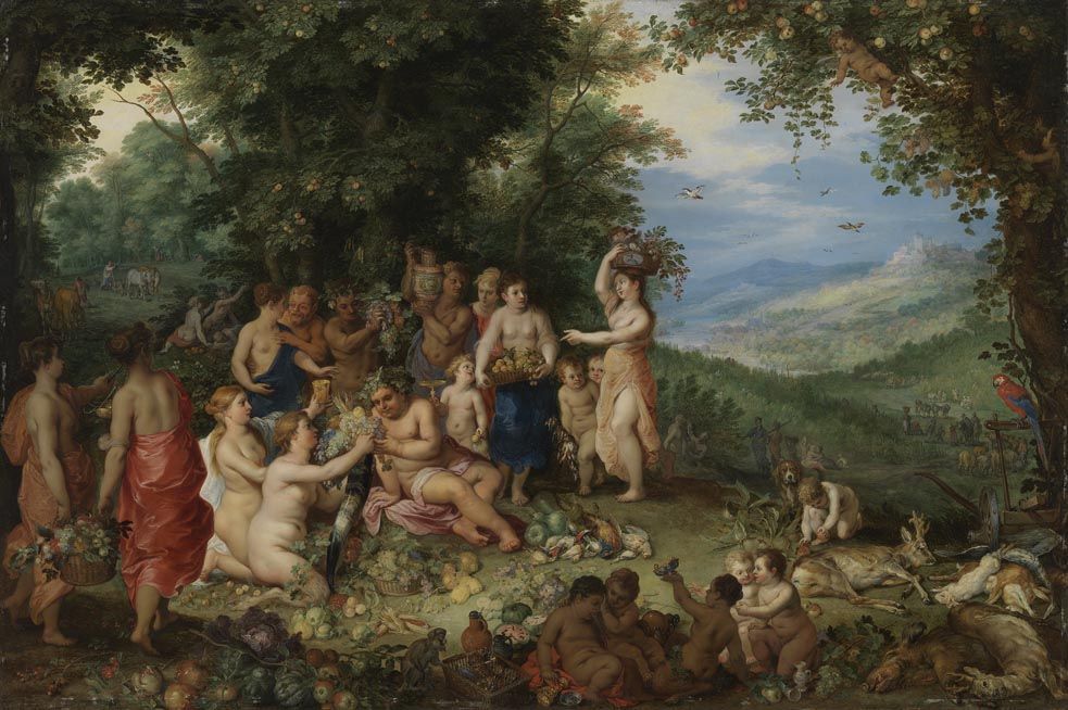 Jan Brueghel the Elder, Allegory of Autumn