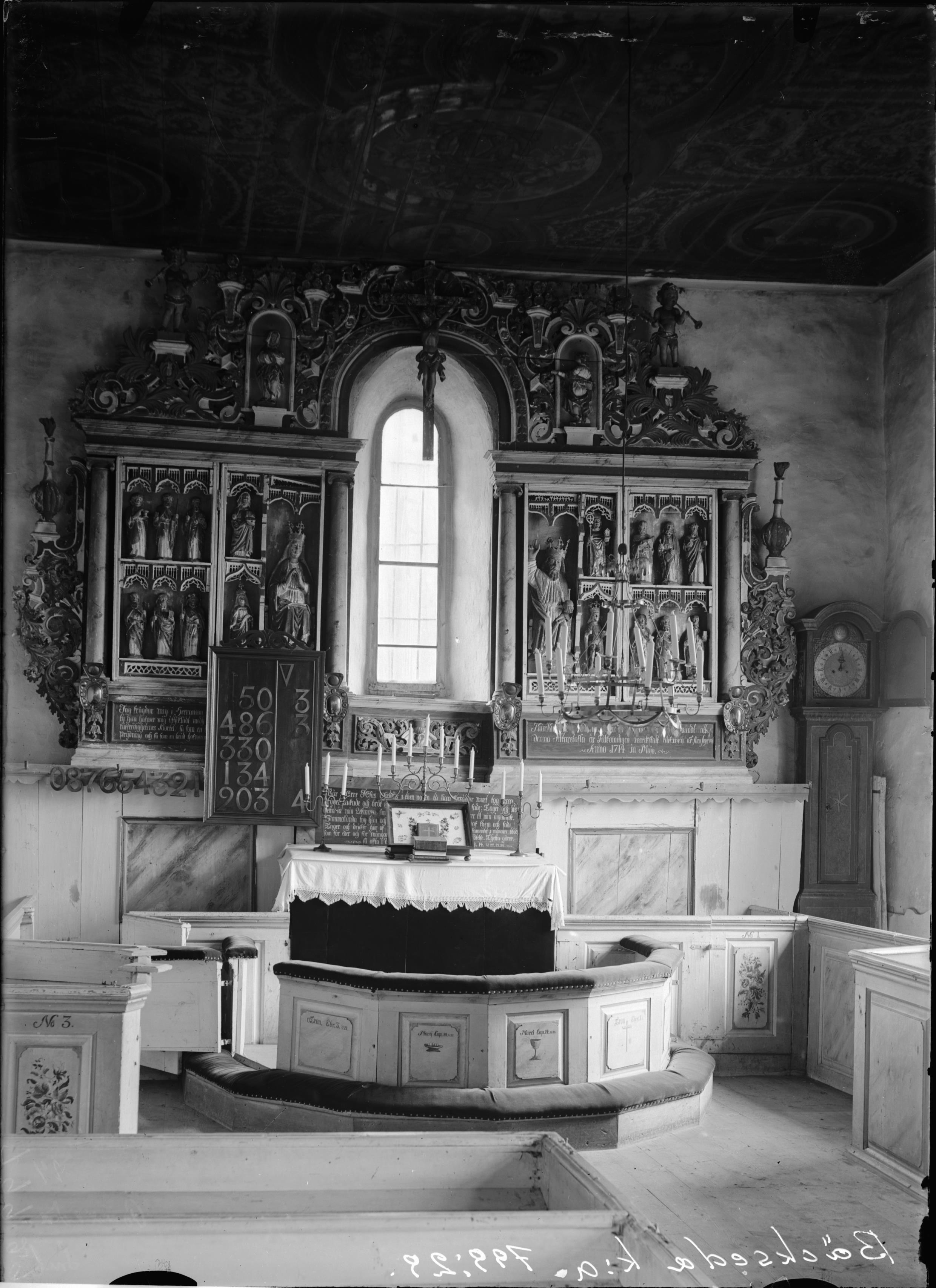 Anders Roland, Bäckseda kyrka