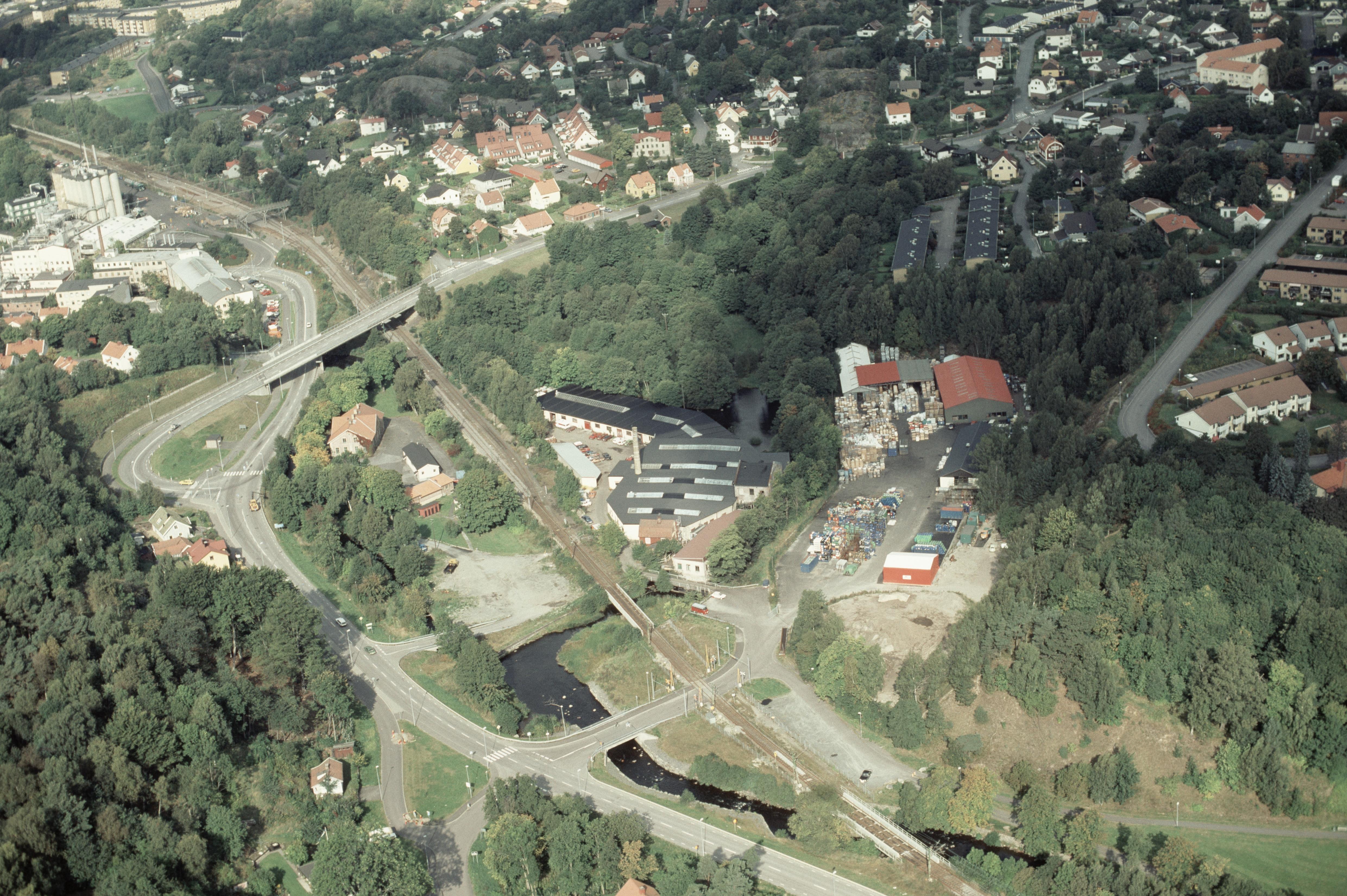 Jan Norrman, Mölndalsåns industriområde