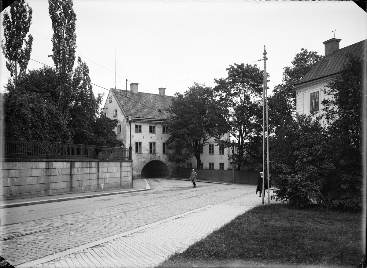 Paul Sandberg, Biskopsgatan och Skytteanum, Uppsala före 1933