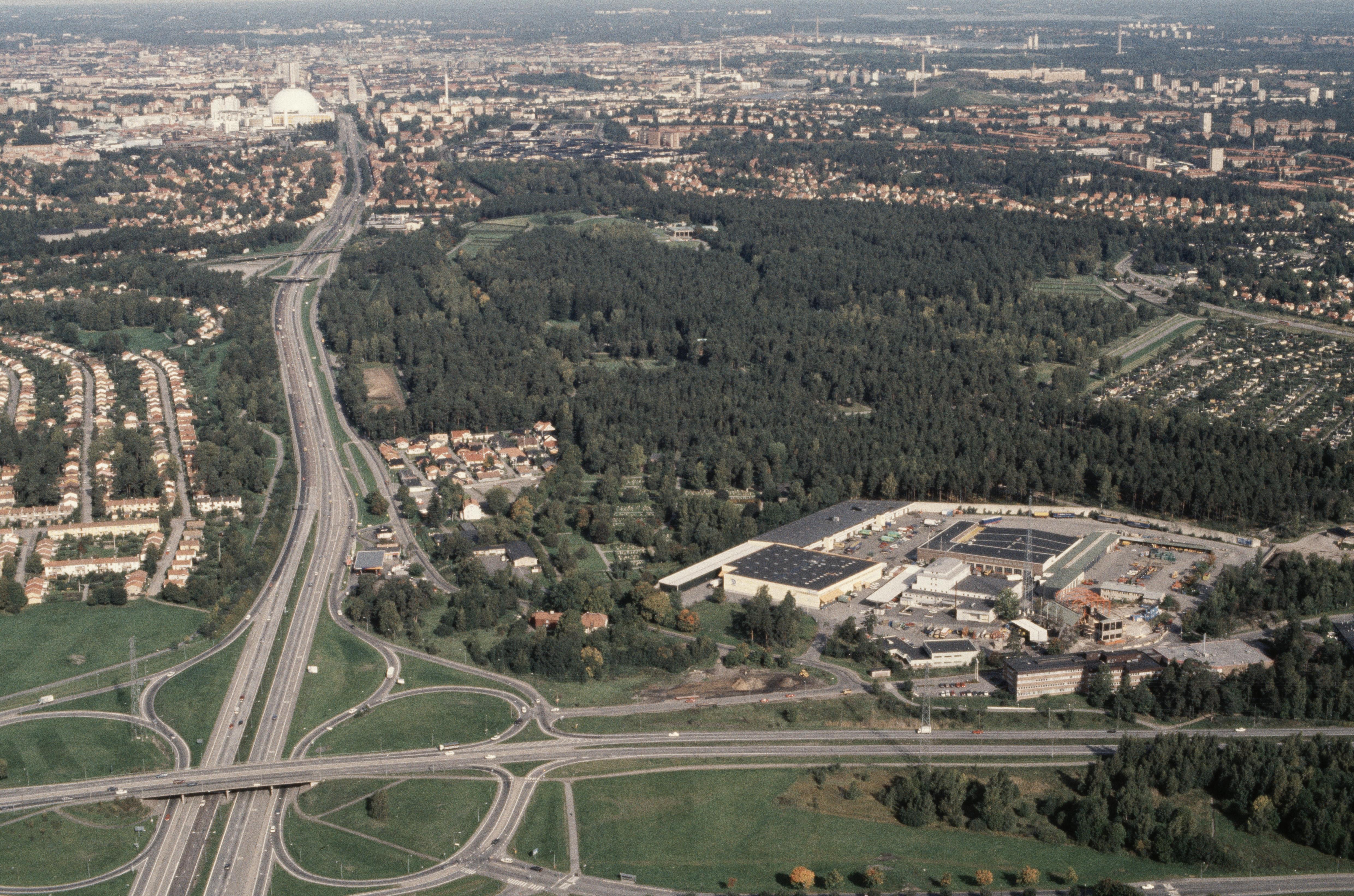 Jan Norrman, Skogskyrkogården