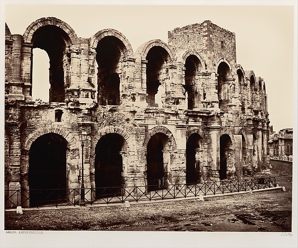 Edouard Baldus, Arles, Amphithéâtre