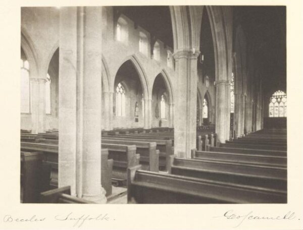 Scamell, George (Mr), National Photographic Record and Survey