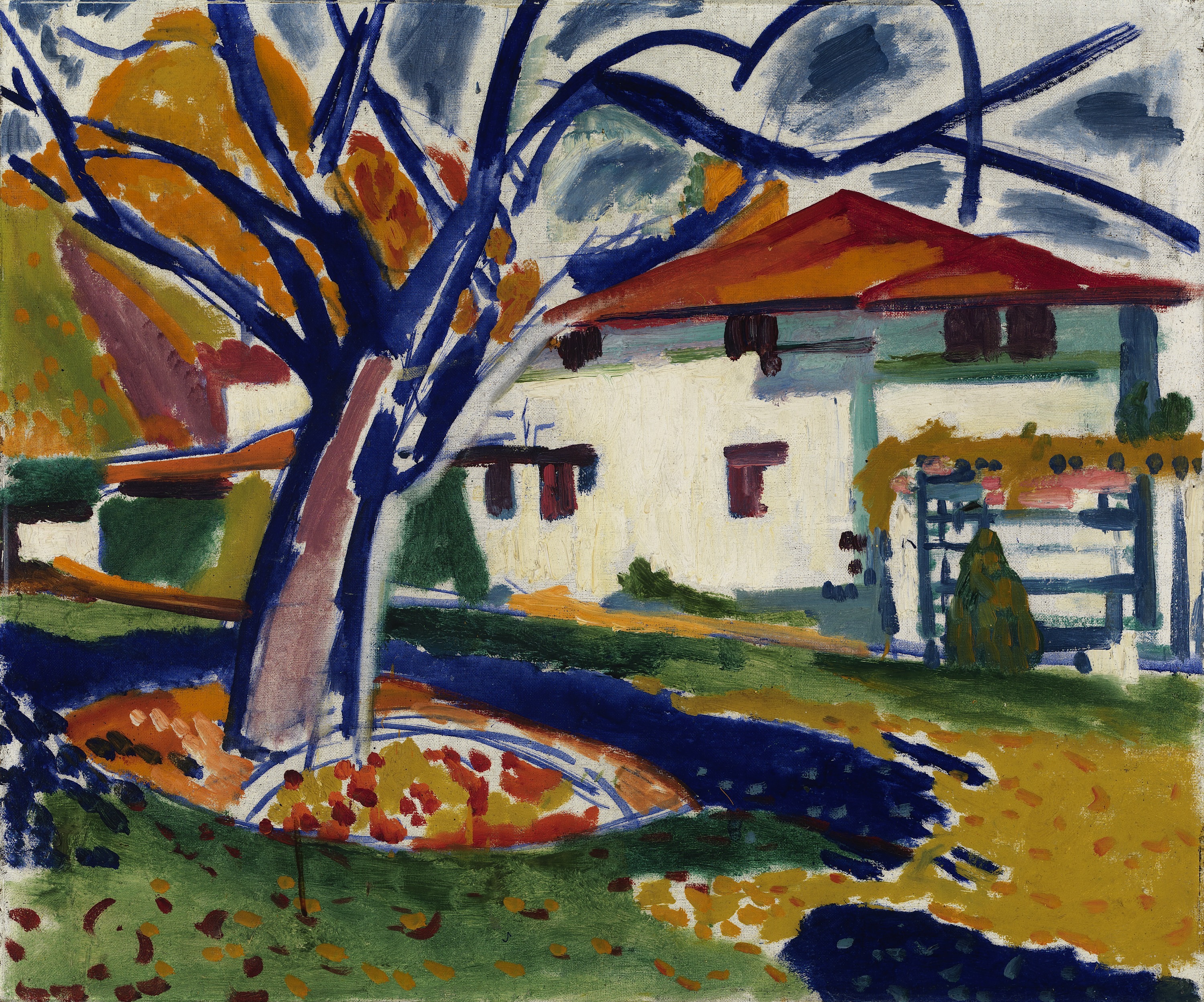 H. Lyman Saÿen, Blue Trees
