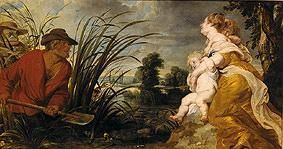 Jan Wildens, Latona und die lykischen Bauern und Rubens-Werkstatt