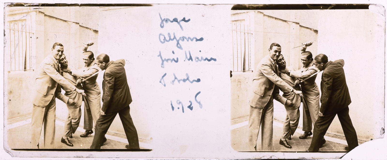 Desconegut, Jorge, Alfonso, José Maria, Toledo 1925