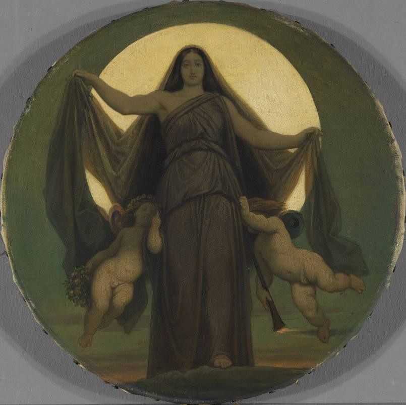 Moritz von Schwind, Die vier Tageszeiten: Die Nacht