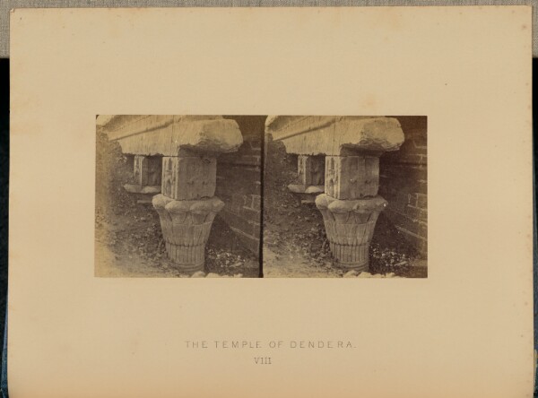 Francis Frith, The Temple of Dendera