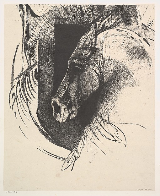 Odilon Redon, The Charger