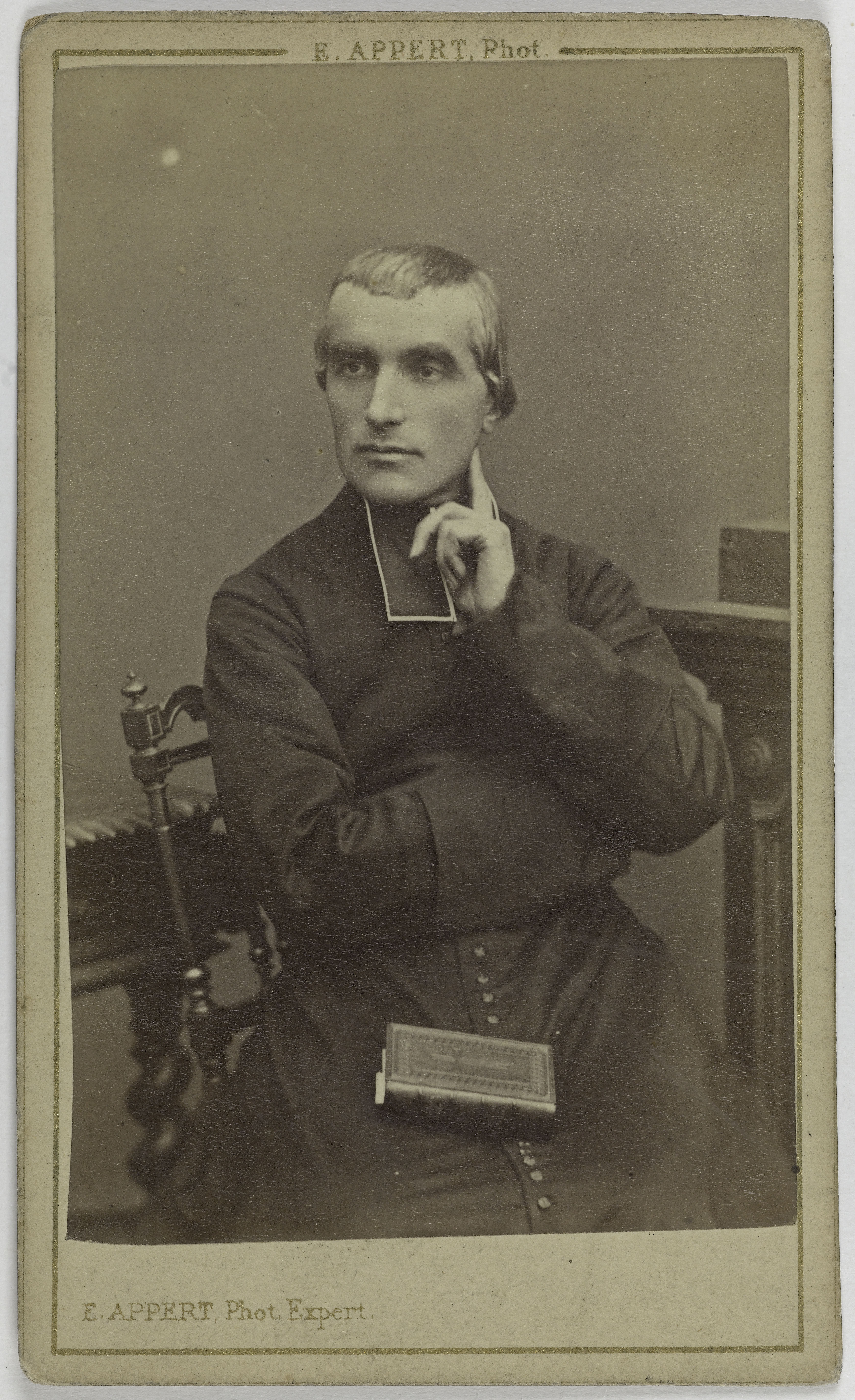 Ernest Charles Appert, Portrait de Perraud Adolphe, (1828-1906), (évêque d'Autun, cardinal)