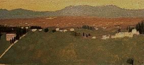 Maurice Denis, Landschaft bei Fiesole