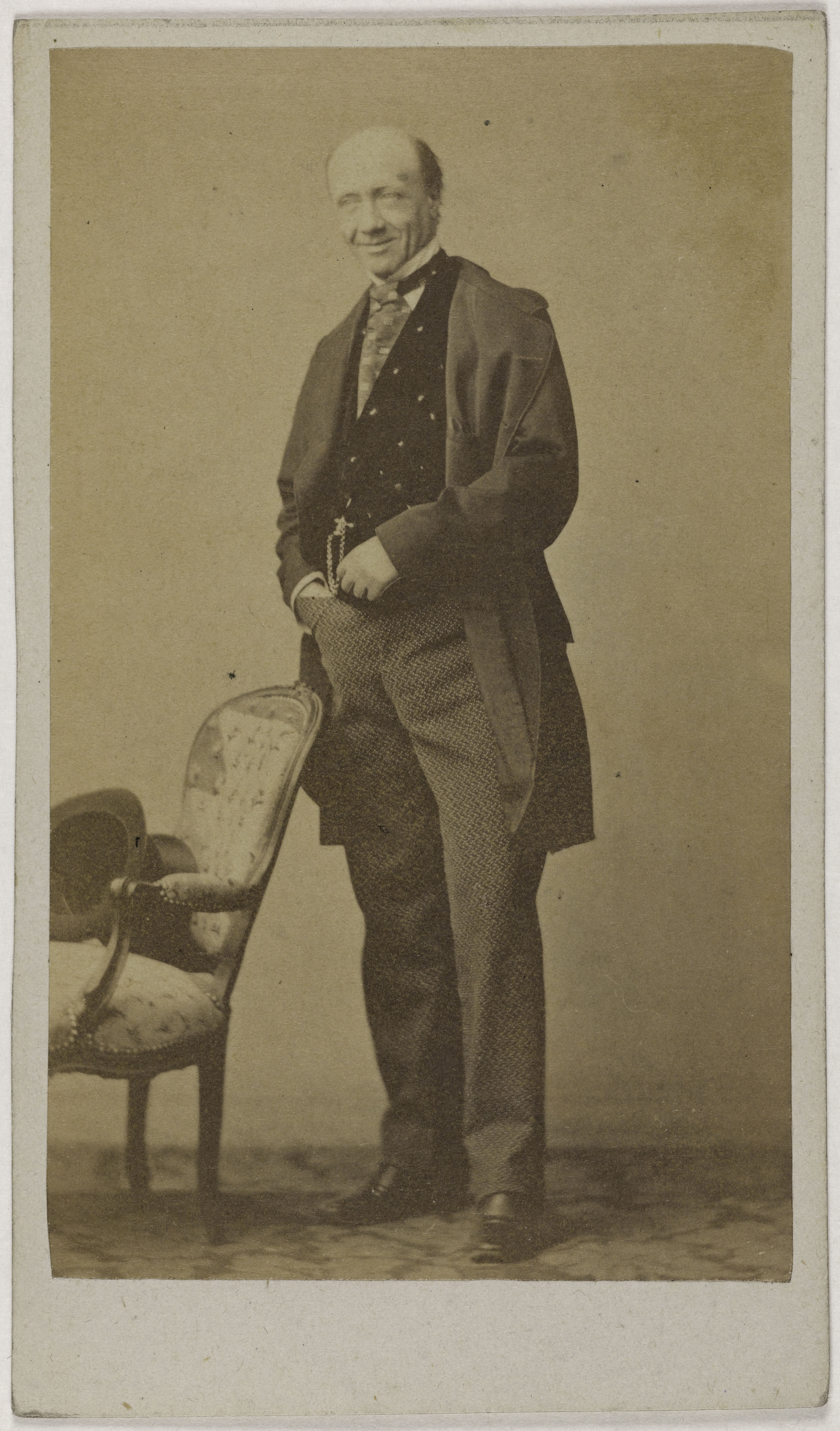 Pierre Petit & Trinquart, Portrait de Léopold Ernest Delannoy (1817-1888), (acteur)