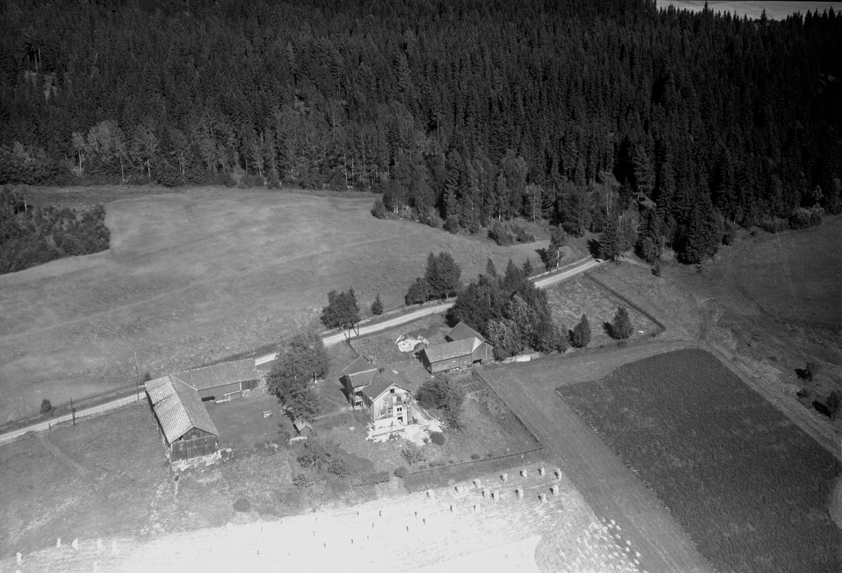 Anno Domkirkeodden, Flyfotoav Sandbu gard, Moelv.