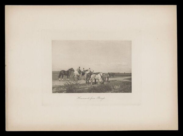 Gale, Lt. Col. Joseph, Homewards from Plough