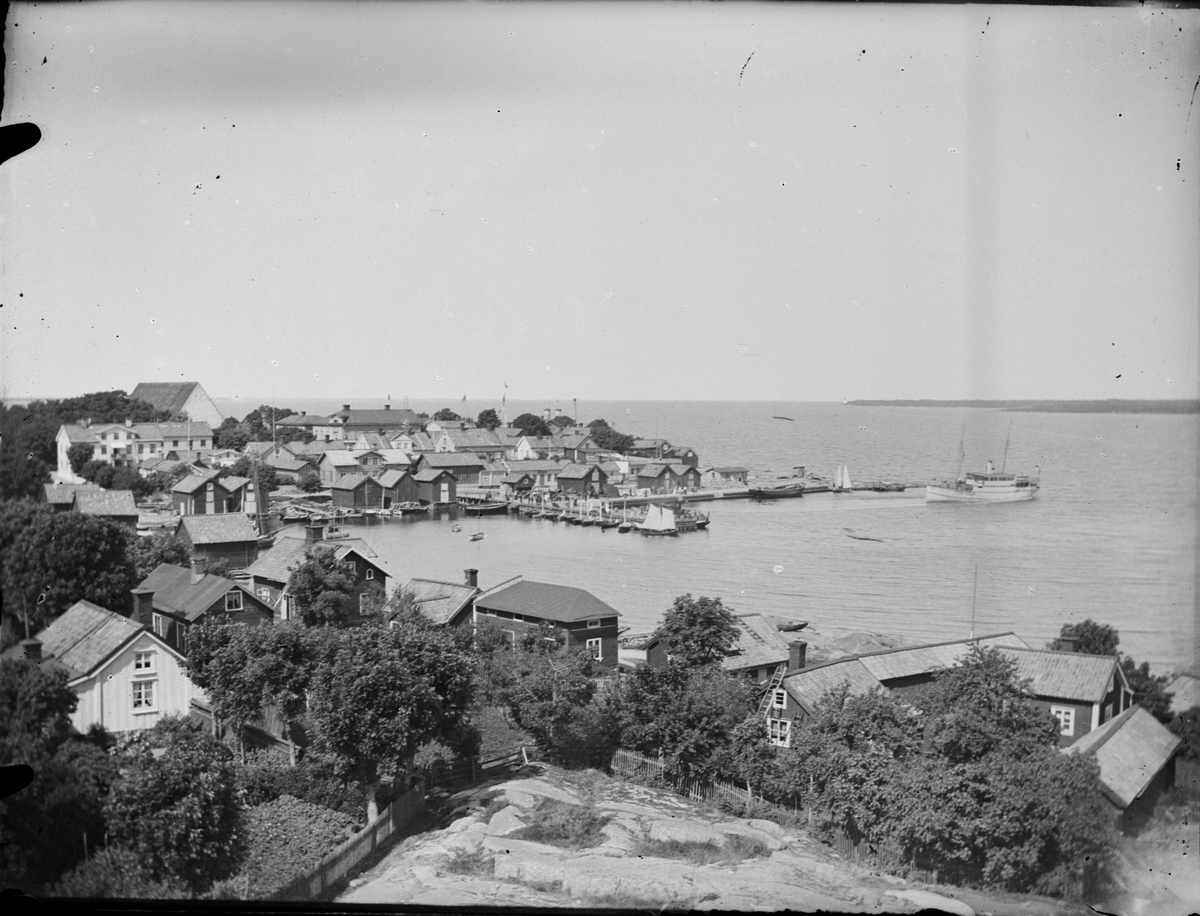 Skötsner-Edhlund, Vy över Öregrund, Uppland
