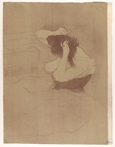 Henri de Toulouse-Lautrec, Combing Their Hair