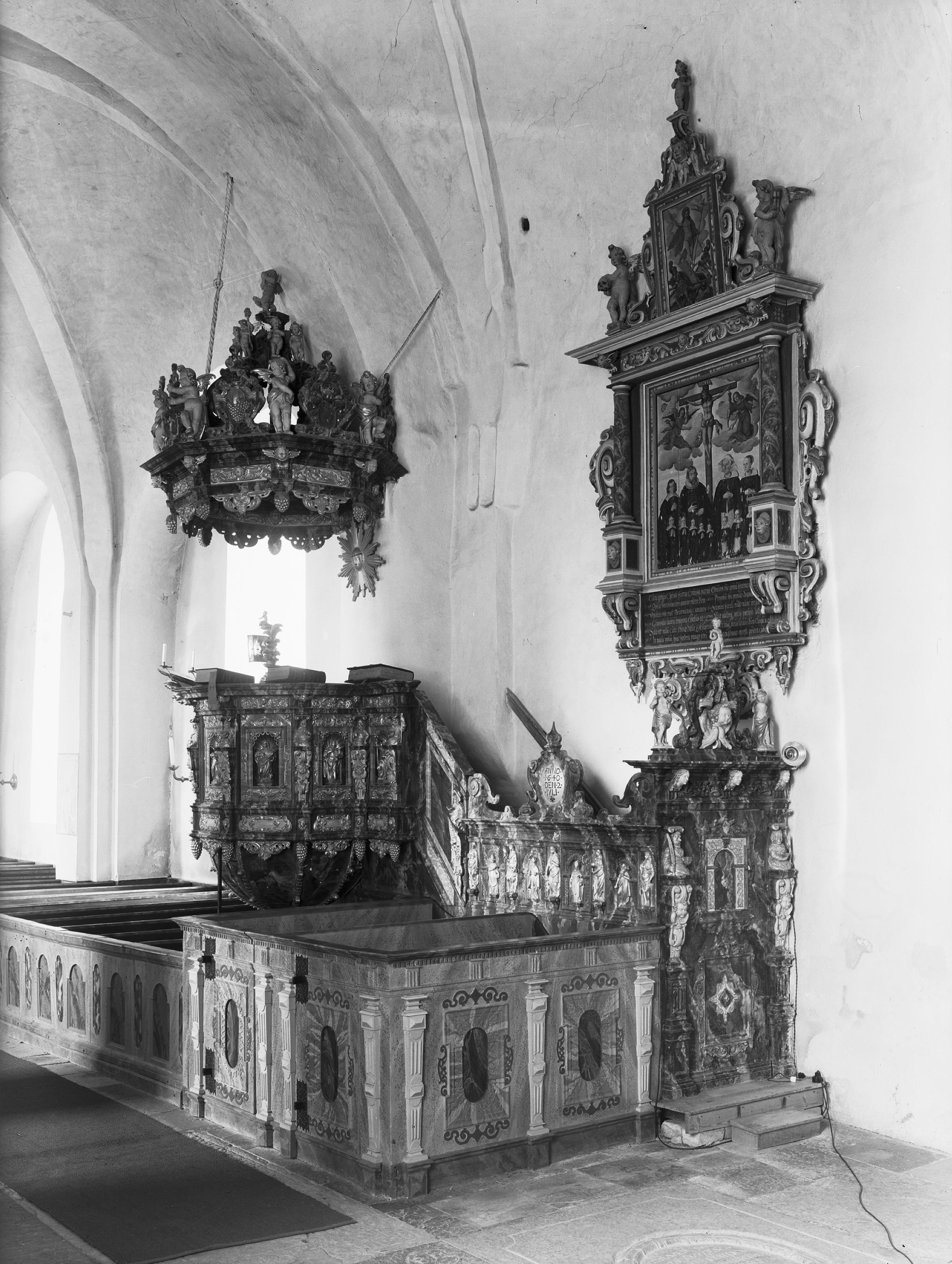 Nils Lagergren, Veckholms kyrka
