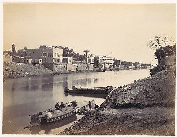 Francis Frith, Banks of the Nile at Cairo