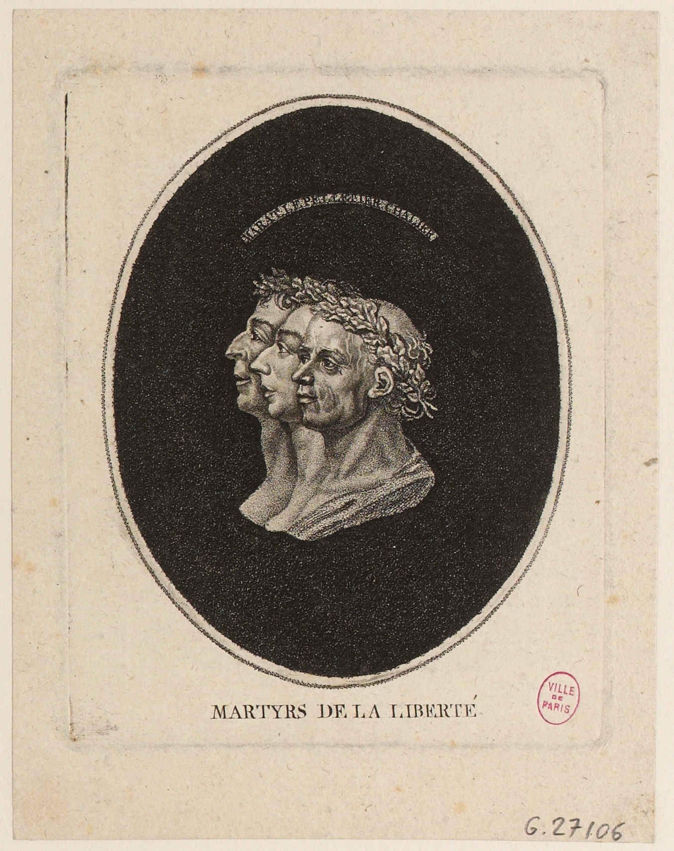 Anonyme, Martyrs de la Liberté